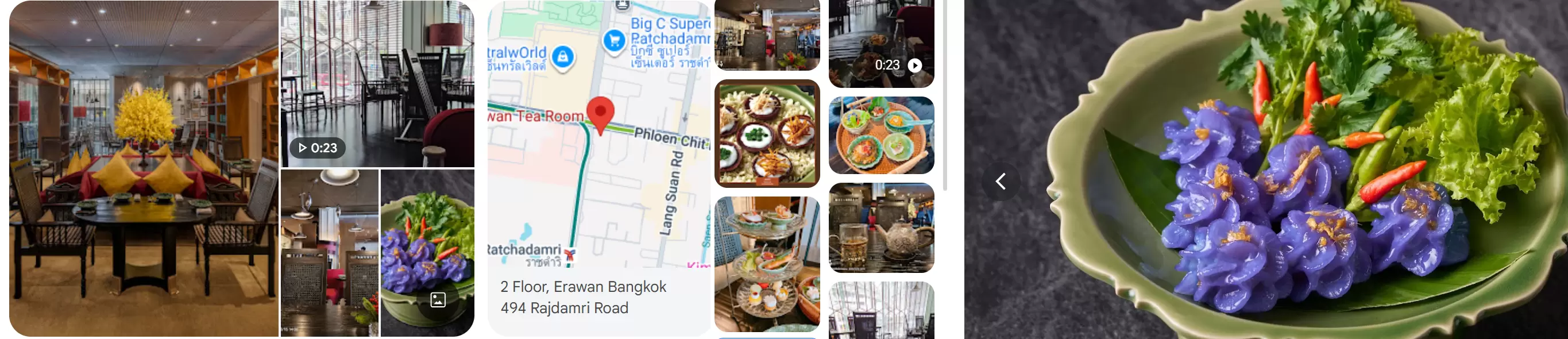 Erawan Tea Room Bangkok – Elegante Thai-Küche und Afternoon Tea Erlebnis